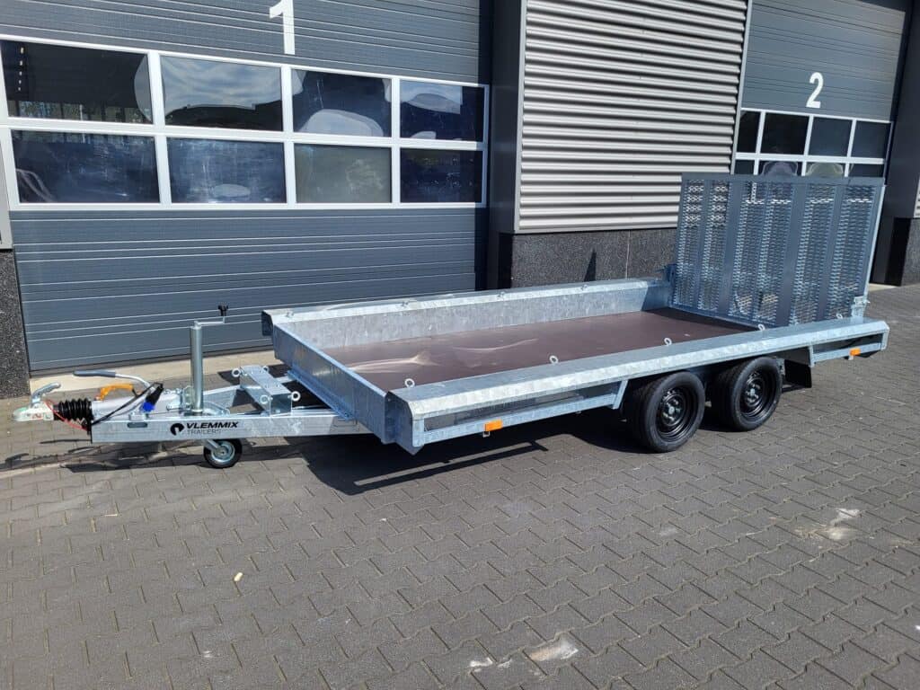 Machinetransporter 400x180 voor klep dicht