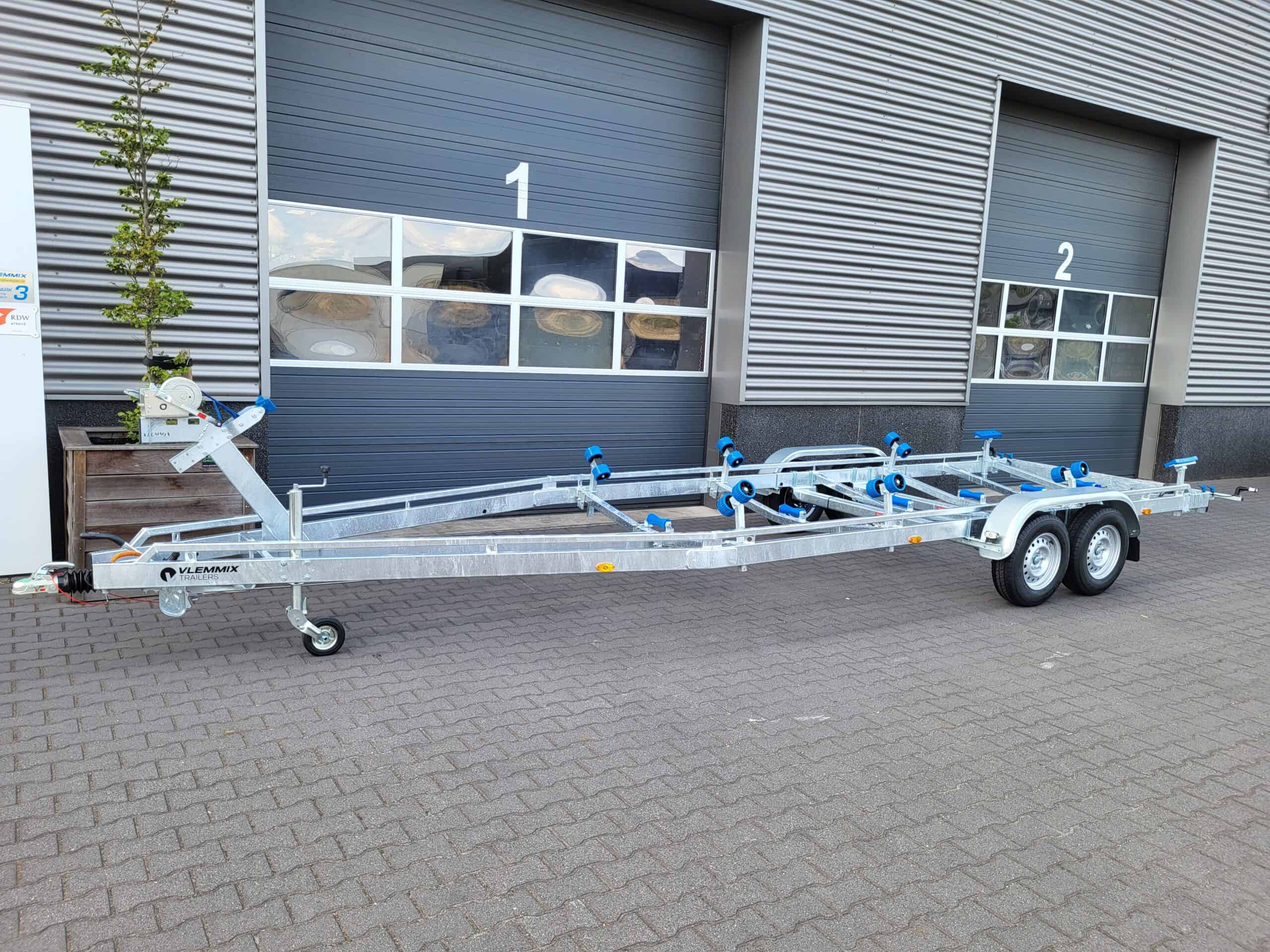 boottrailer-8,4m-2assen-voor