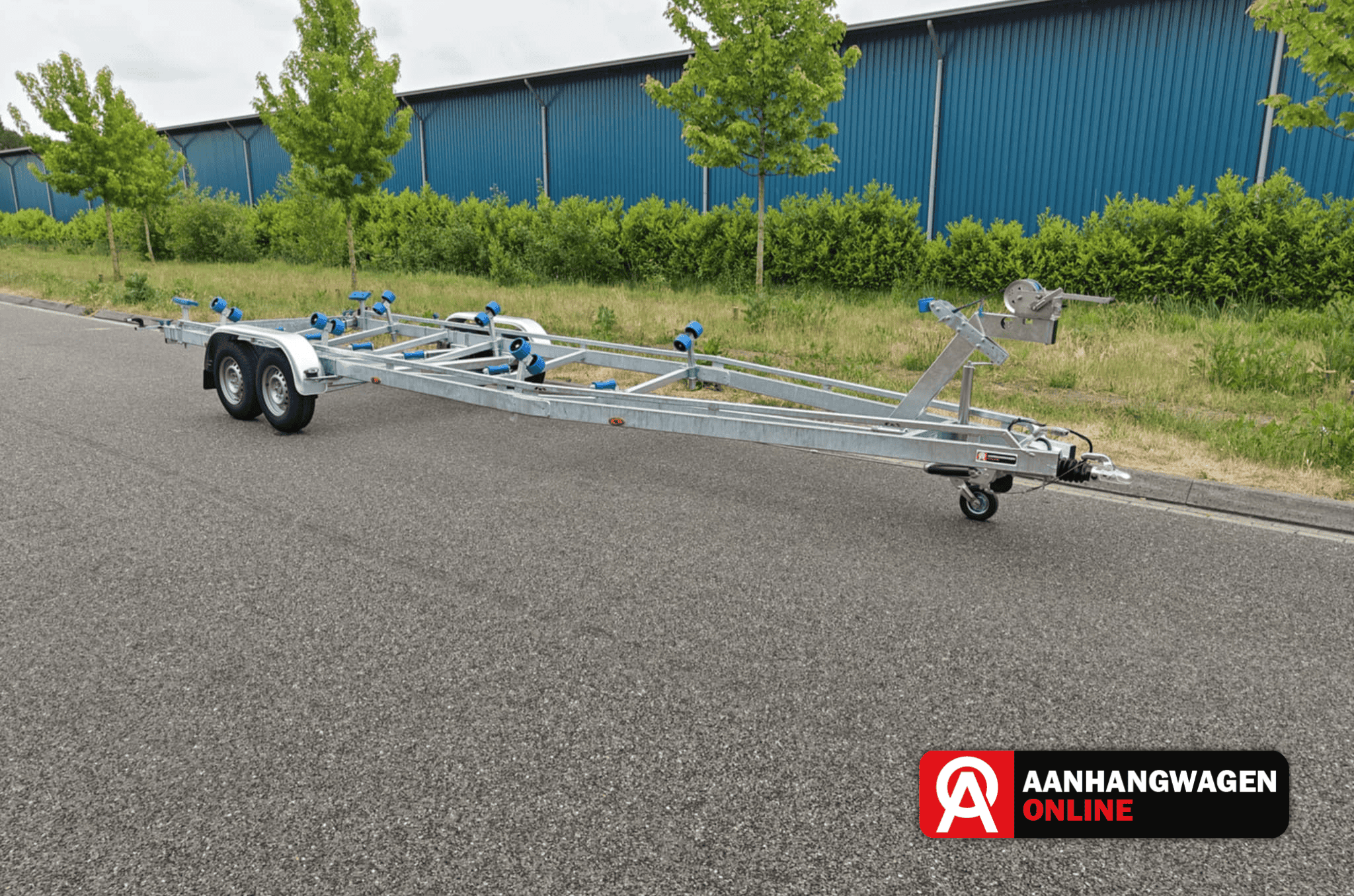 Vlemmix Standaard Boottrailer 8,4m 2x1800KG_1