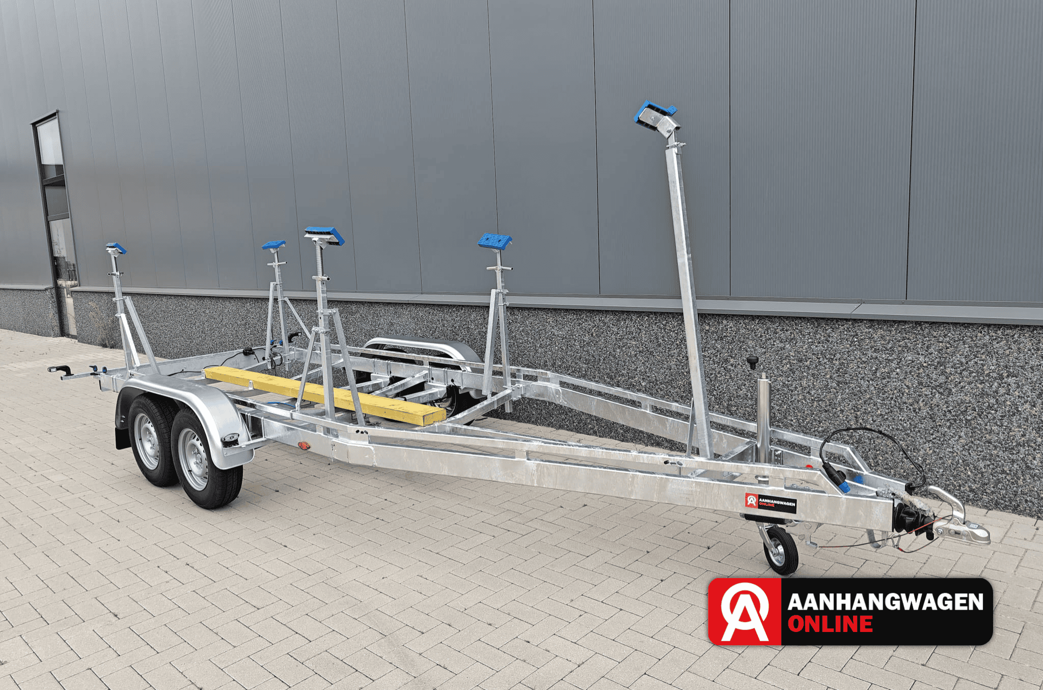 Vlemmix Zeilboottrailer 6,3 m 2×1350 kg (1)